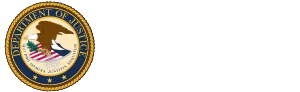 U.S. Department of Justice logo