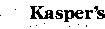 Kasper''s Aqua Clear logo