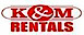 K & M Rentals logo