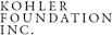 Kohler Foundation logo