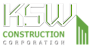 Ksw Construction logo