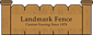 Landmark Fence logo