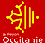 La Region Occitanie / Pyrenees-Mediterranee logo