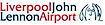 Liverpool John Lennon Airport logo