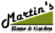 Martin''s Home & Garden logo