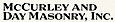 Mccurley And Day Masonry logo