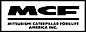 Mitsubishi Caterpillar Forklift America logo