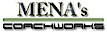 Mena''s Coachworks logo