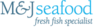 M & J Seafoods logo