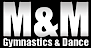 M & M Gymnastics logo