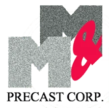 M & M Precast logo