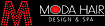 Moda Hair Design and Spa logo