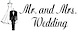 Mr. & Mrs. Wedding logo