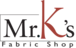 Mr. K''s Fabric Shop logo