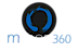 M Shop 360 logo