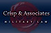 Crisp and Associates Military Law logo