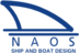 Naos Ship And Boat Design logo