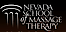 Nevada School of Massage Therapy logo