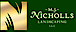 M J Nicholls Landscaping logo