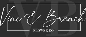 Vine & Branch Flower logo