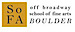 Off Broadway School of Fine Arts logo