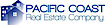 Pacific Coast Real Estate logo