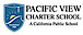 Pacific View Charter School logo