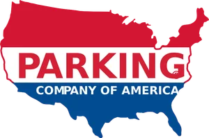 Parking of America logo