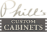 Phill''s Custom Cabinets logo