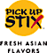 Pick Up Stix logo