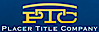 Placer Title logo