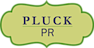 Pluck PR logo