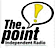 Montpelier Broadcasting Inc. The Point Radio Network logo