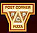 Post Corner Pizza logo