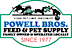 Powell Bros. Feed & Pet Supply logo