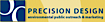 Precision Design logo