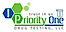 Priority One Drug Testing and Fingerprinting logo