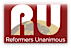 Reformers Unanimous logo