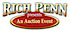 Rich Penn Auctions logo