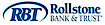 Rollstone Bank & Trust logo