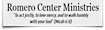 Romero Center logo