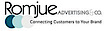 Romjue Advertising logo