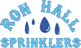 Ron Hall Sprinklers logo