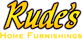 Rude''s Home Furnishings logo