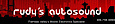 Rudy''s Autosound logo