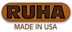 RUHA Leather logo