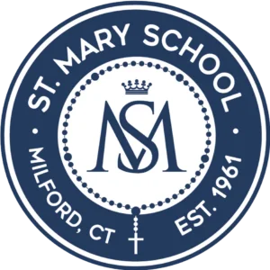 Saint Mary School Milford logo