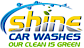 Shine Car Washes logo