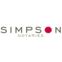 Simpson Notaries logo