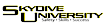 Skydive University logo